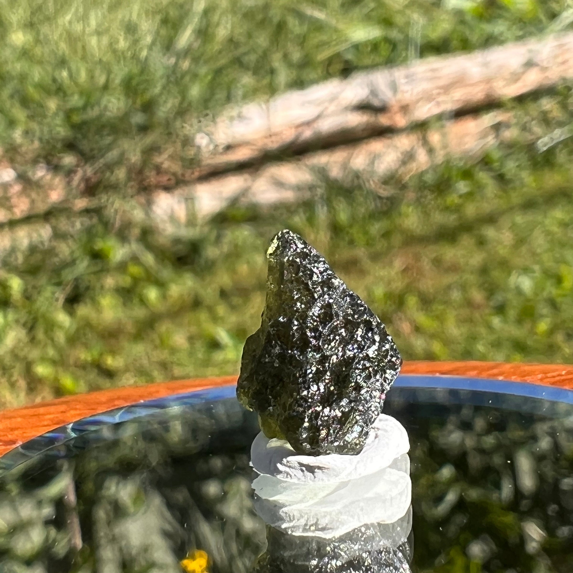 Moldavite 1.2 grams #1601-Moldavite Life