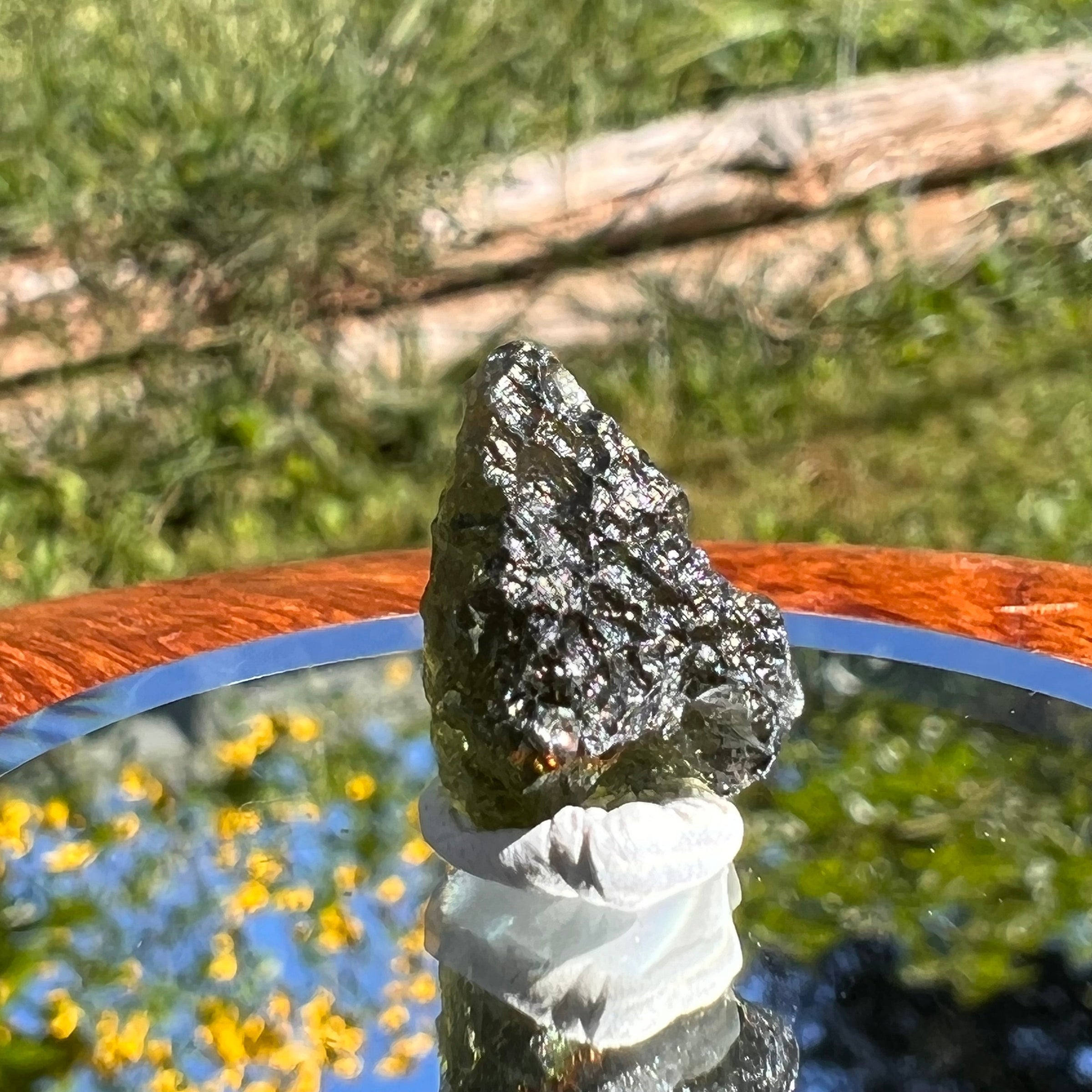 Moldavite 1.2 grams #1601-Moldavite Life