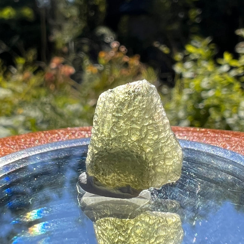 Moldavite 1.2 grams #1607-Moldavite Life