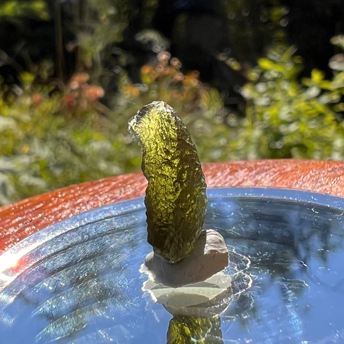 Moldavite 1.2 grams #1609-Moldavite Life