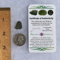 Moldavite 1.2 grams #1609-Moldavite Life