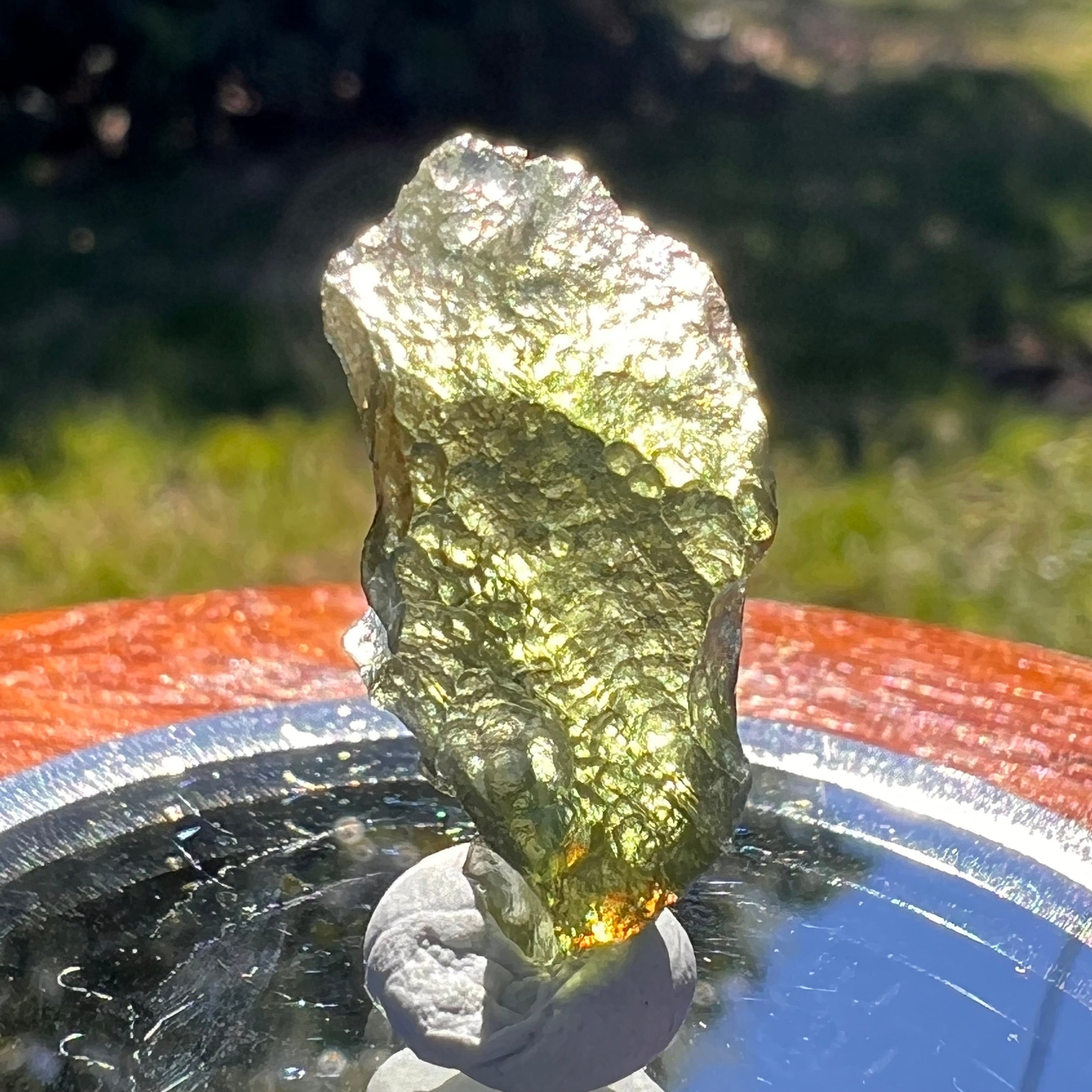 Moldavite 1.2 grams #1615-Moldavite Life