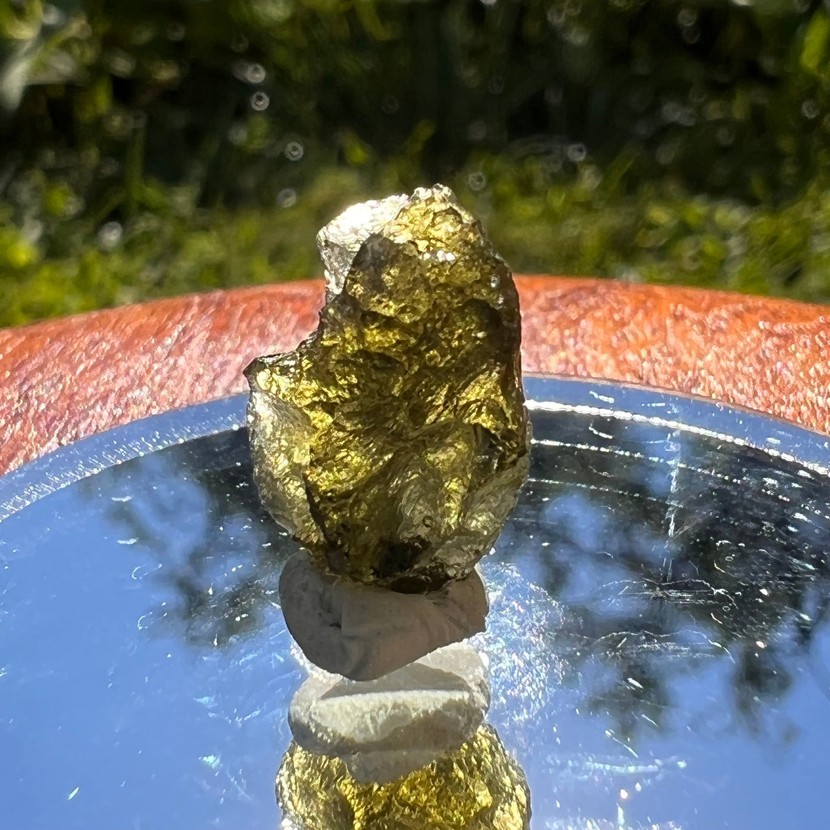 Moldavite 1.3 grams #1457-Moldavite Life