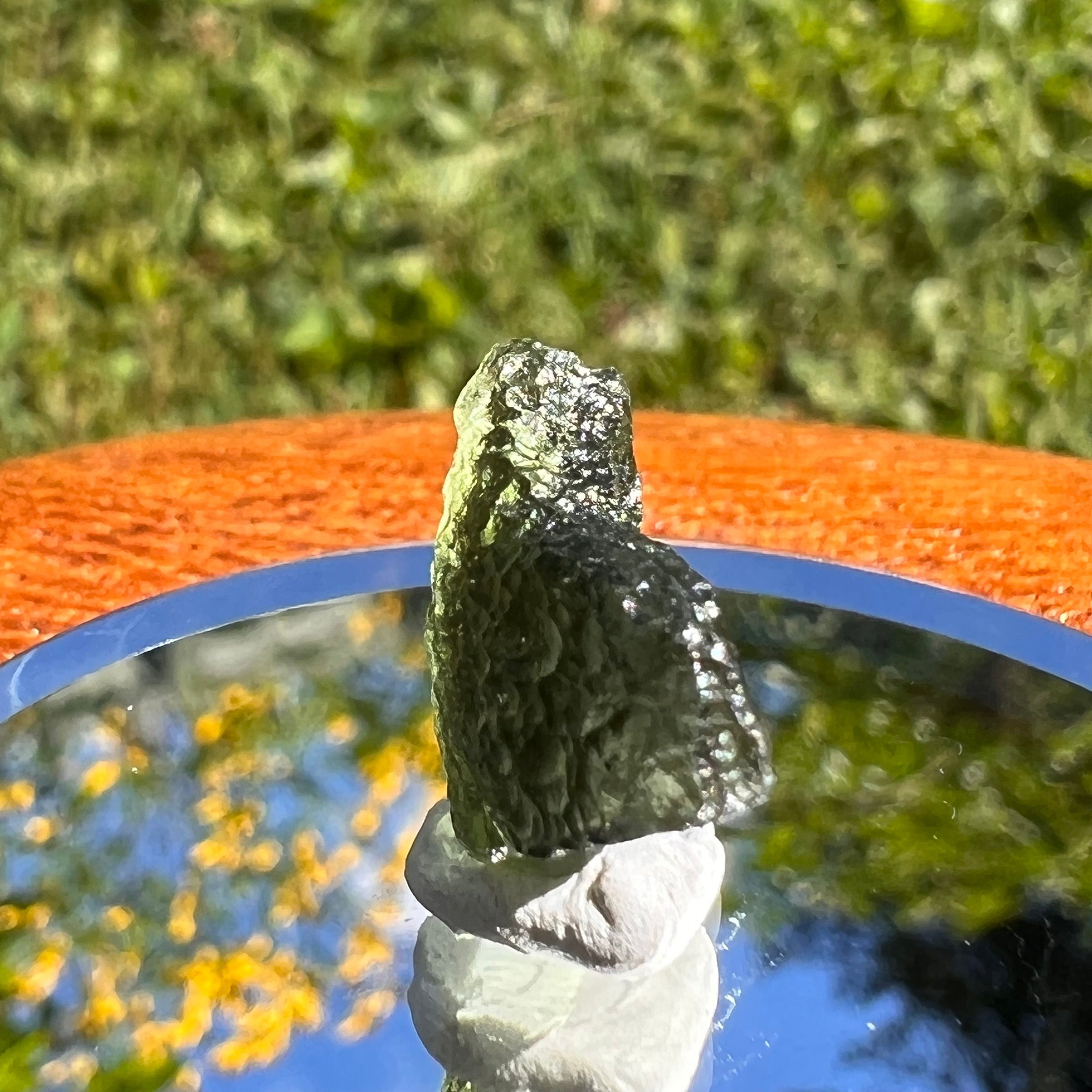 Moldavite 1.3 grams #1466-Moldavite Life