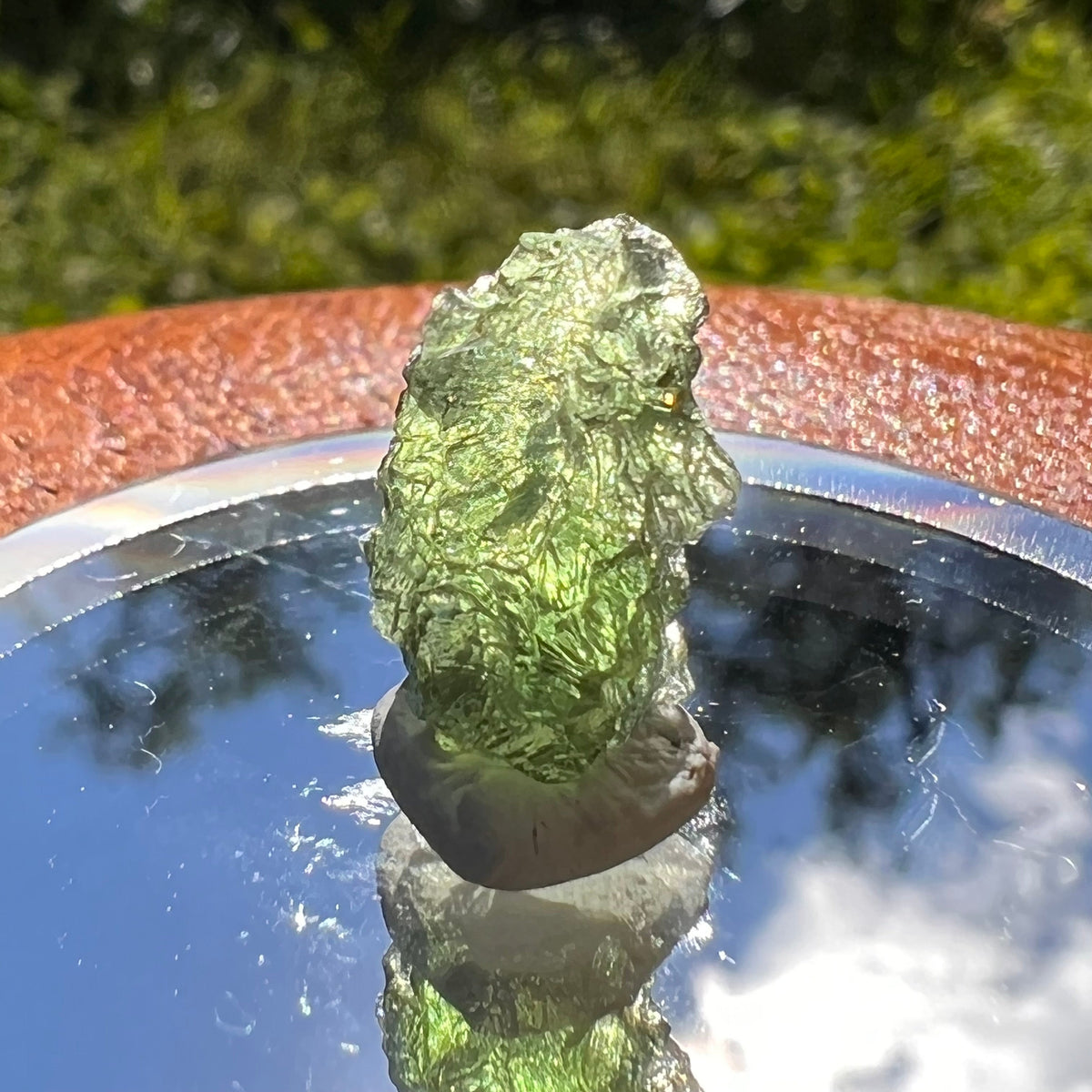 Moldavite 1.3 grams #1467-Moldavite Life