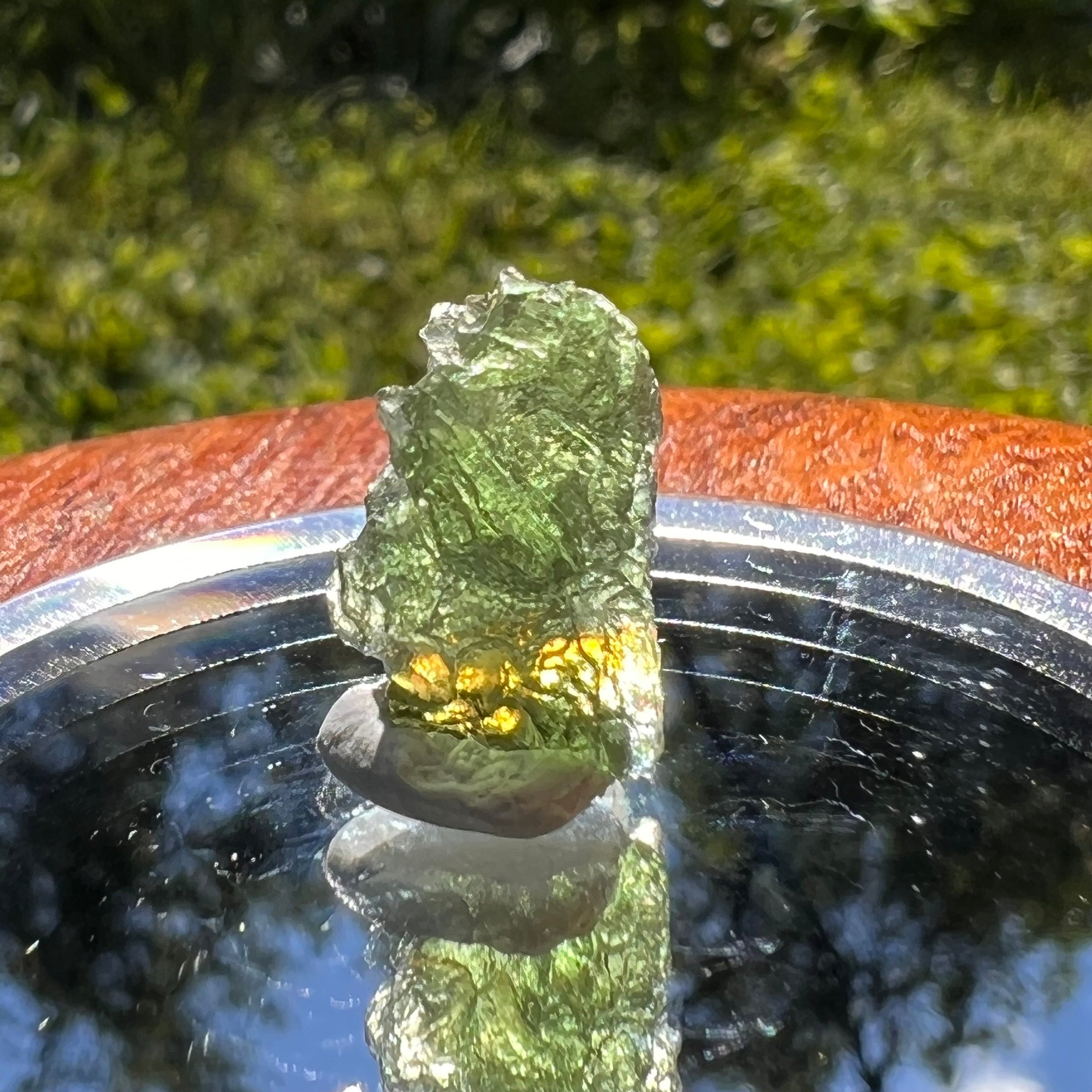 Moldavite 1.3 grams #1467-Moldavite Life