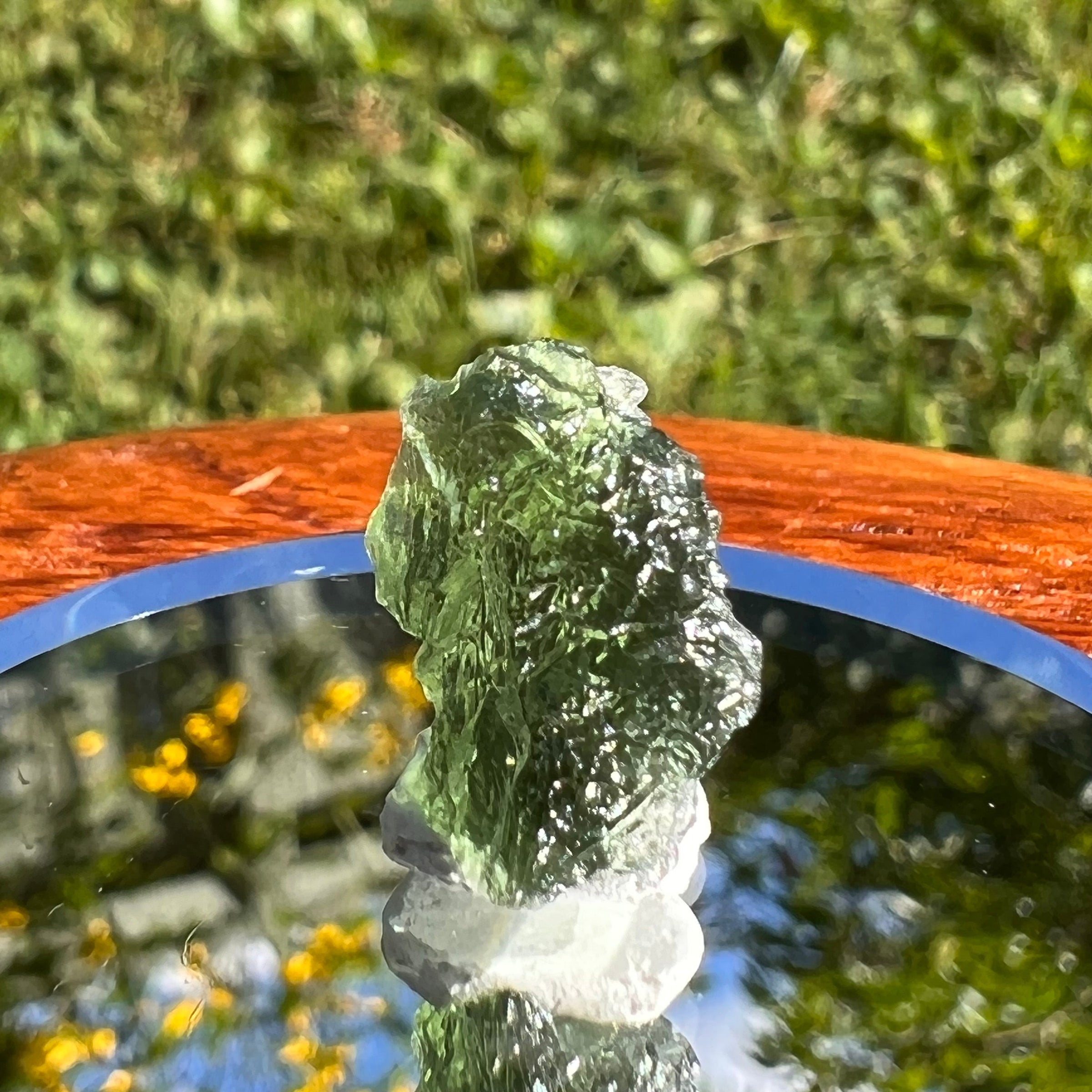 Moldavite 1.3 grams #1467-Moldavite Life