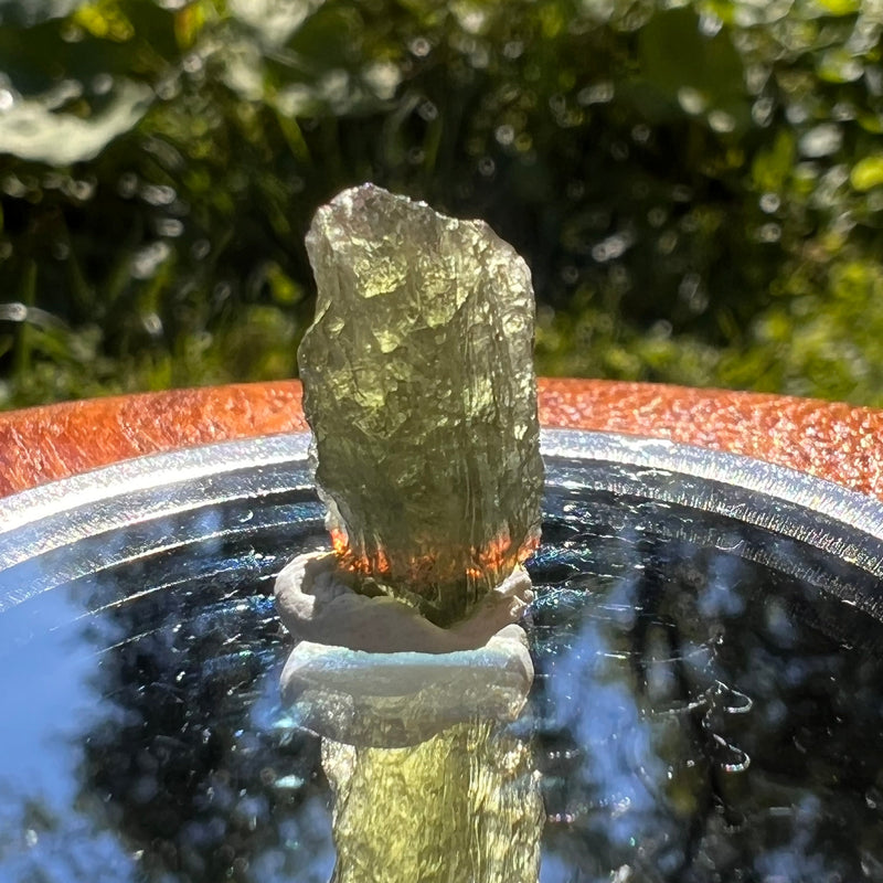 Moldavite 1.3 grams #1472-Moldavite Life