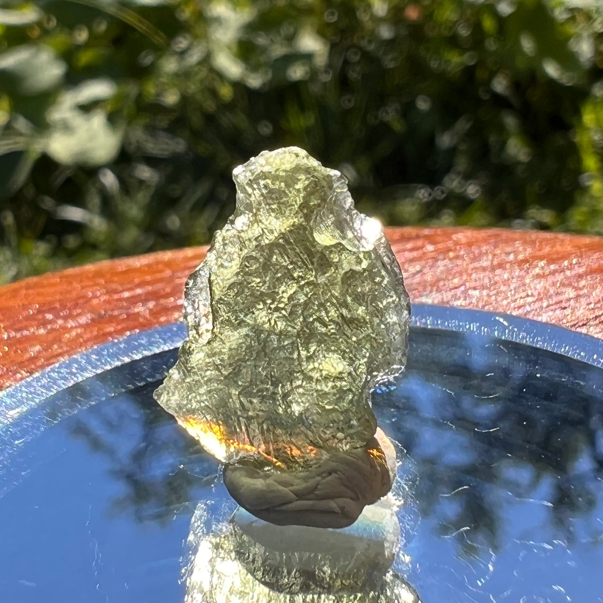 Moldavite 1.3 grams #1493-Moldavite Life