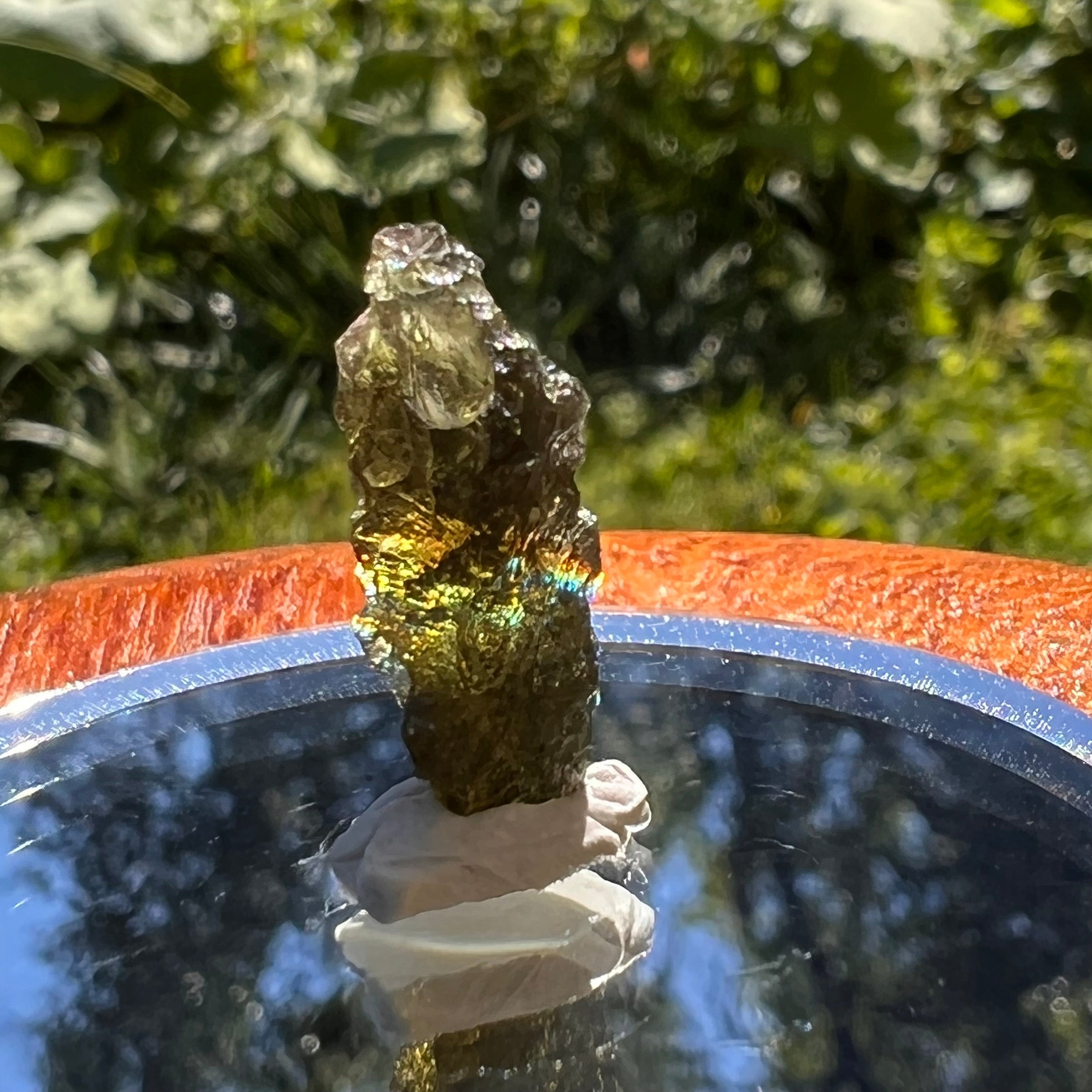 Moldavite 1.3 grams #1505-Moldavite Life