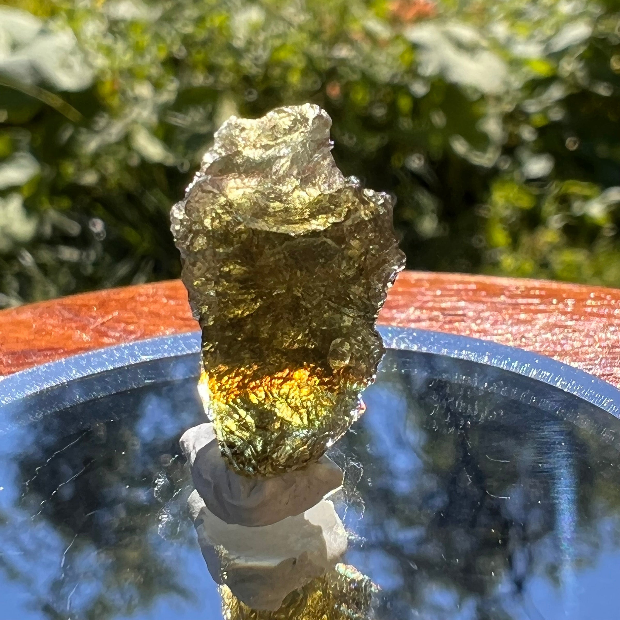 Moldavite 1.3 grams #1505-Moldavite Life