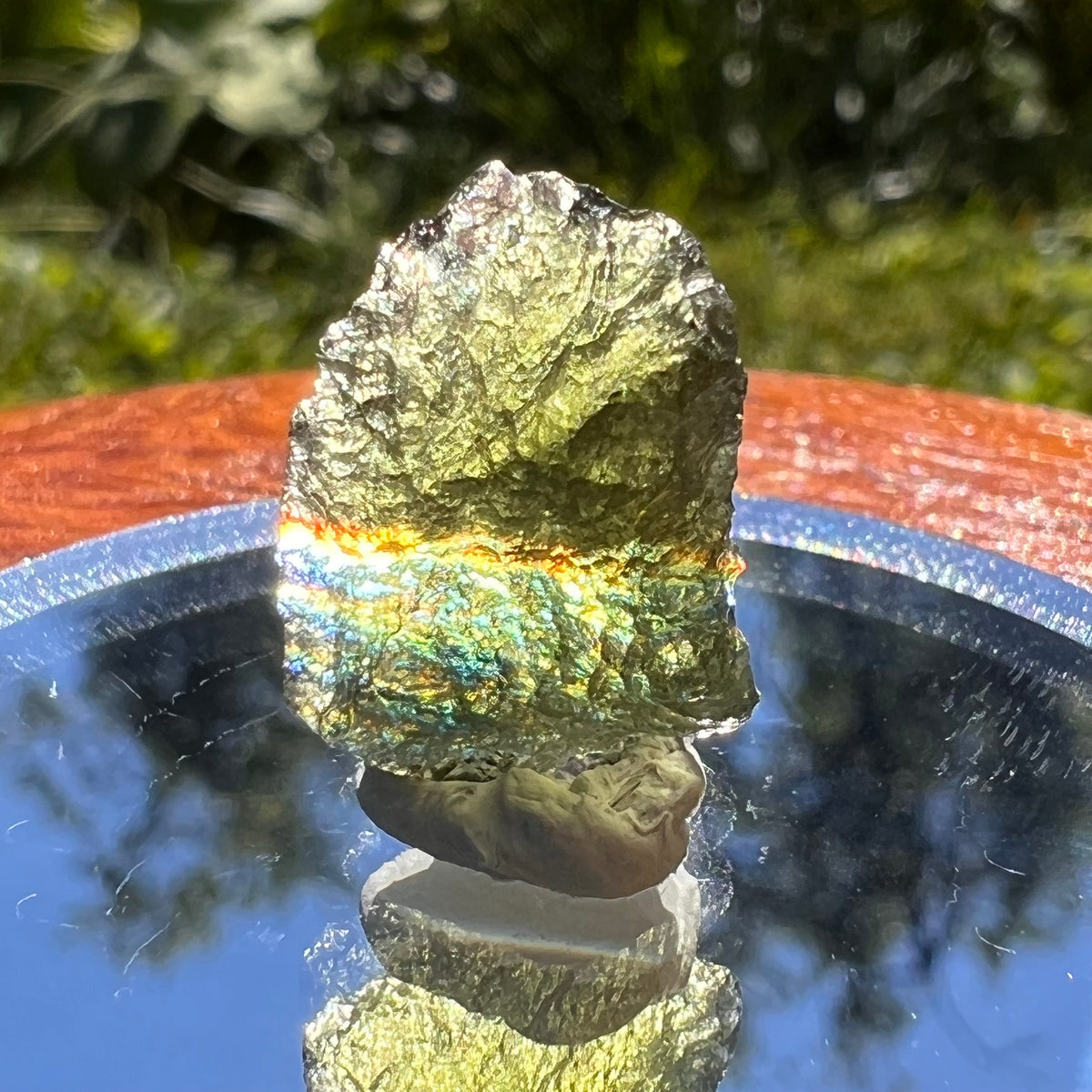 Moldavite 1.3 grams #1508-Moldavite Life