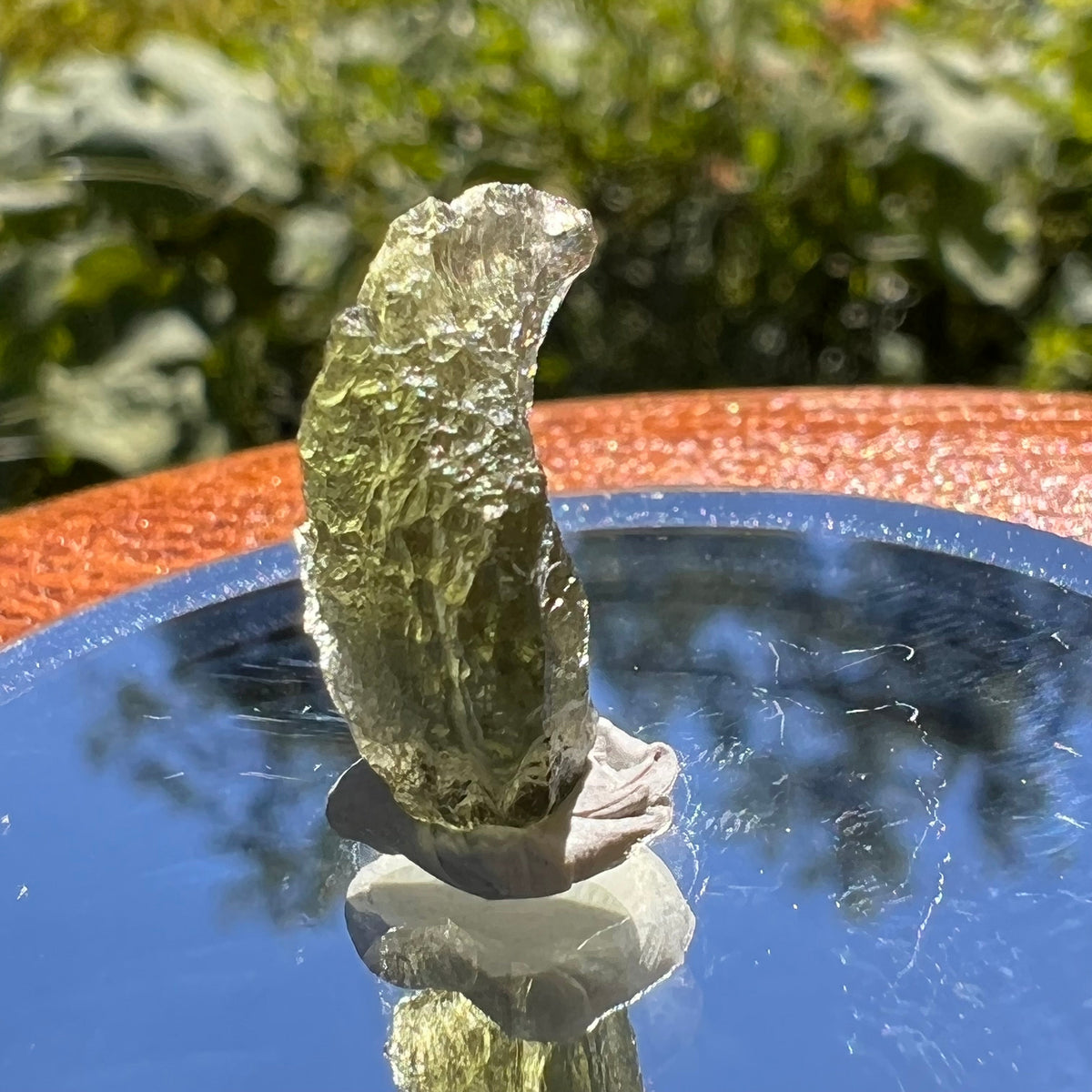 Moldavite 1.3 grams #1520-Moldavite Life