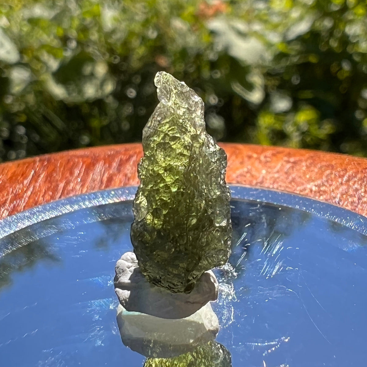 Moldavite 1.3 grams #1526-Moldavite Life