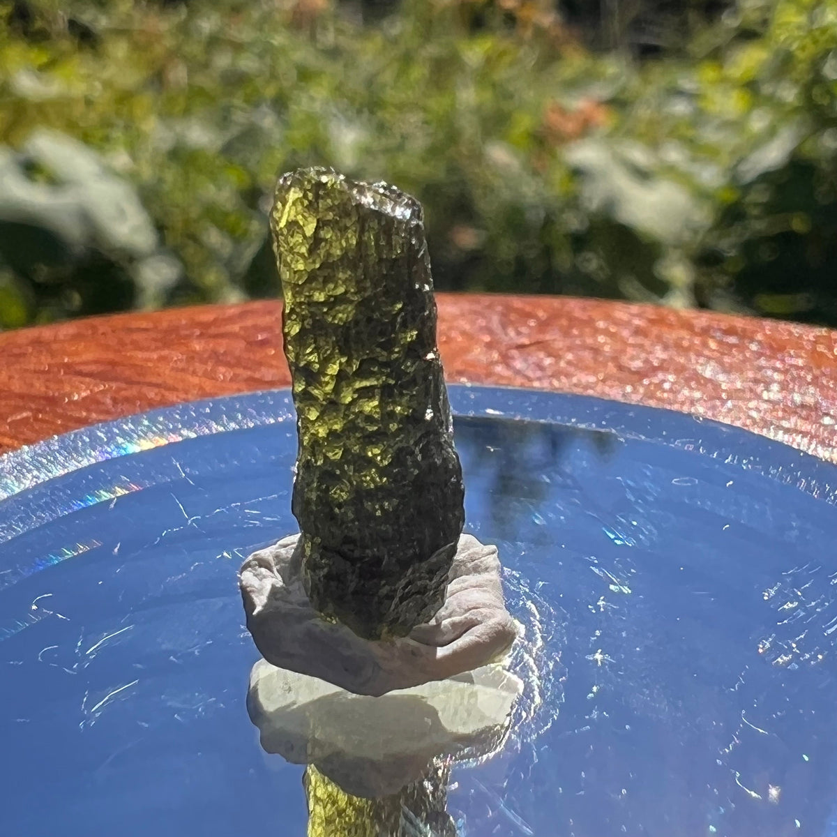 Moldavite 1.3 grams #1536-Moldavite Life