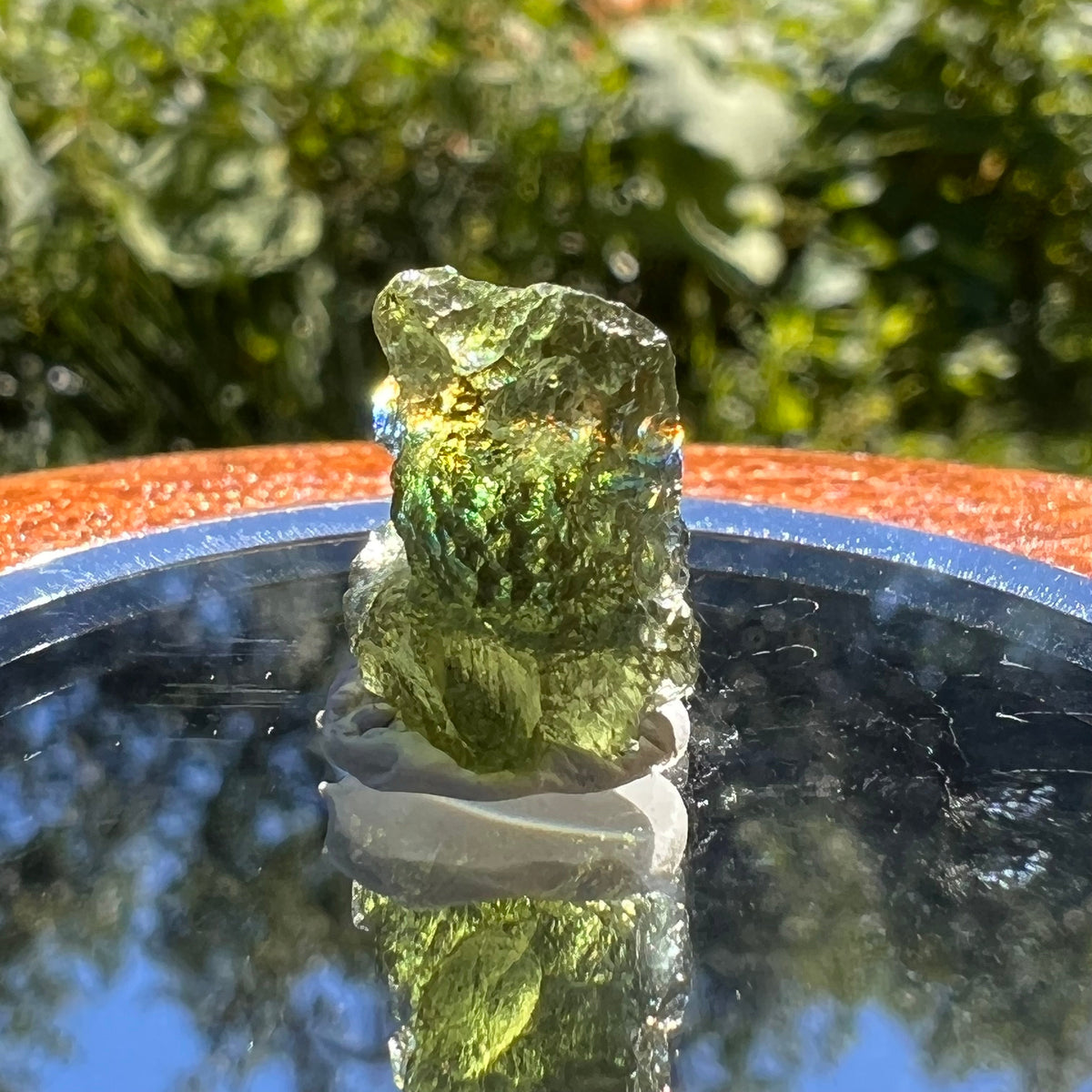 Moldavite 1.3 grams #1557-Moldavite Life