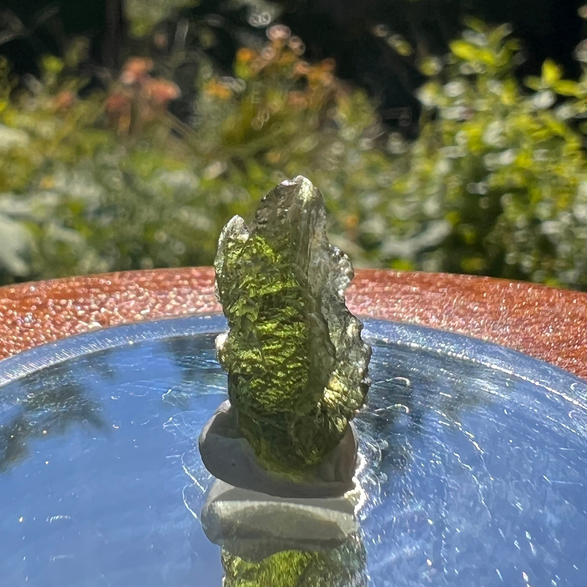 Moldavite 1.3 grams #1605-Moldavite Life