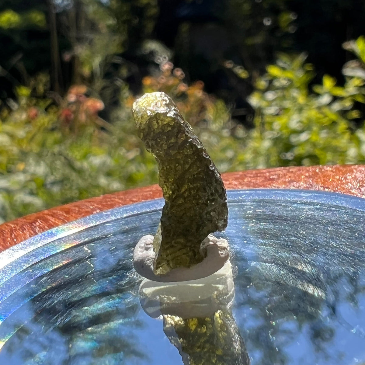 Moldavite 1.3 grams #1606-Moldavite Life