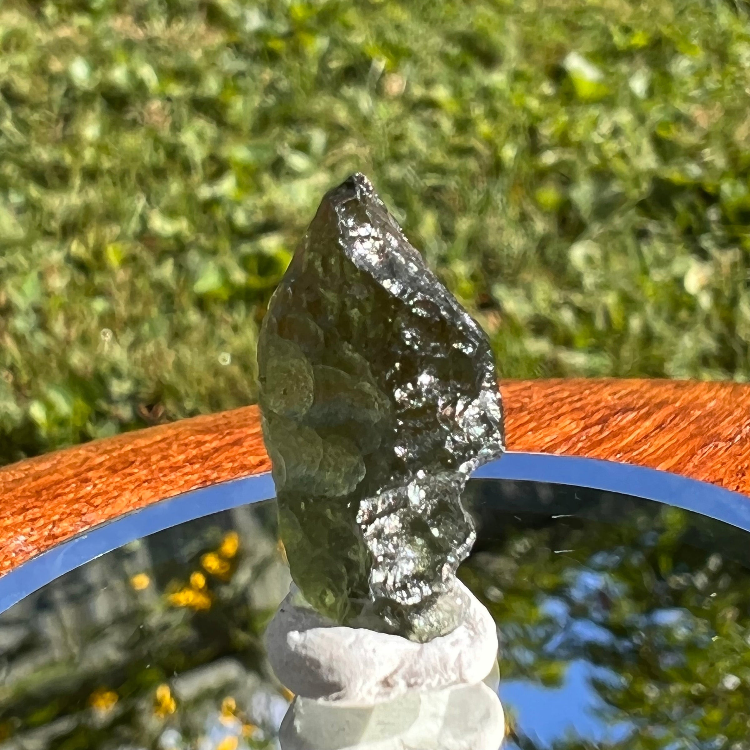 Moldavite 1.4 grams #1451-Moldavite Life