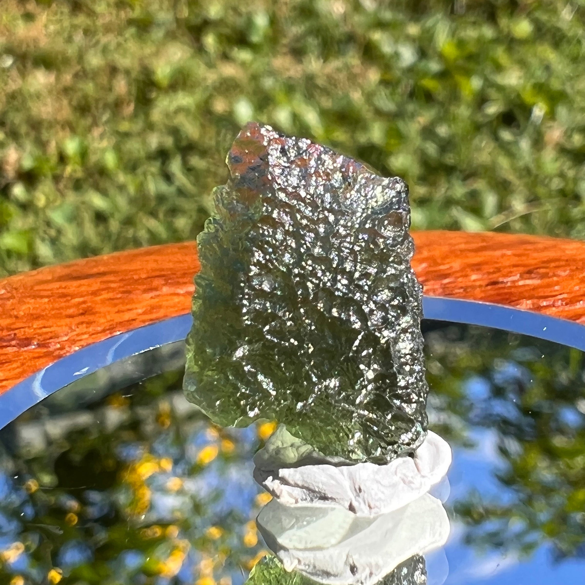 Moldavite 1.4 grams #1473-Moldavite Life