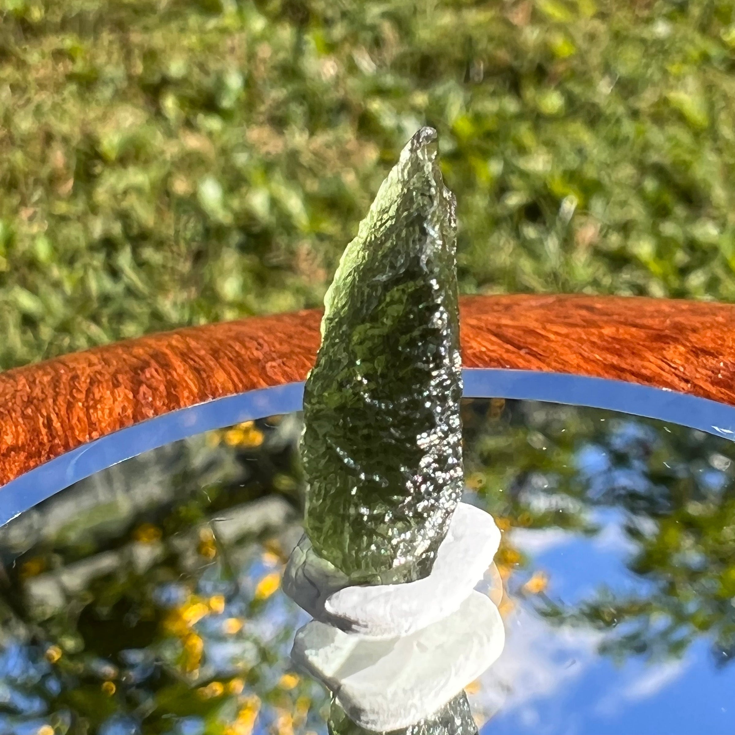 Moldavite 1.4 grams #1473-Moldavite Life
