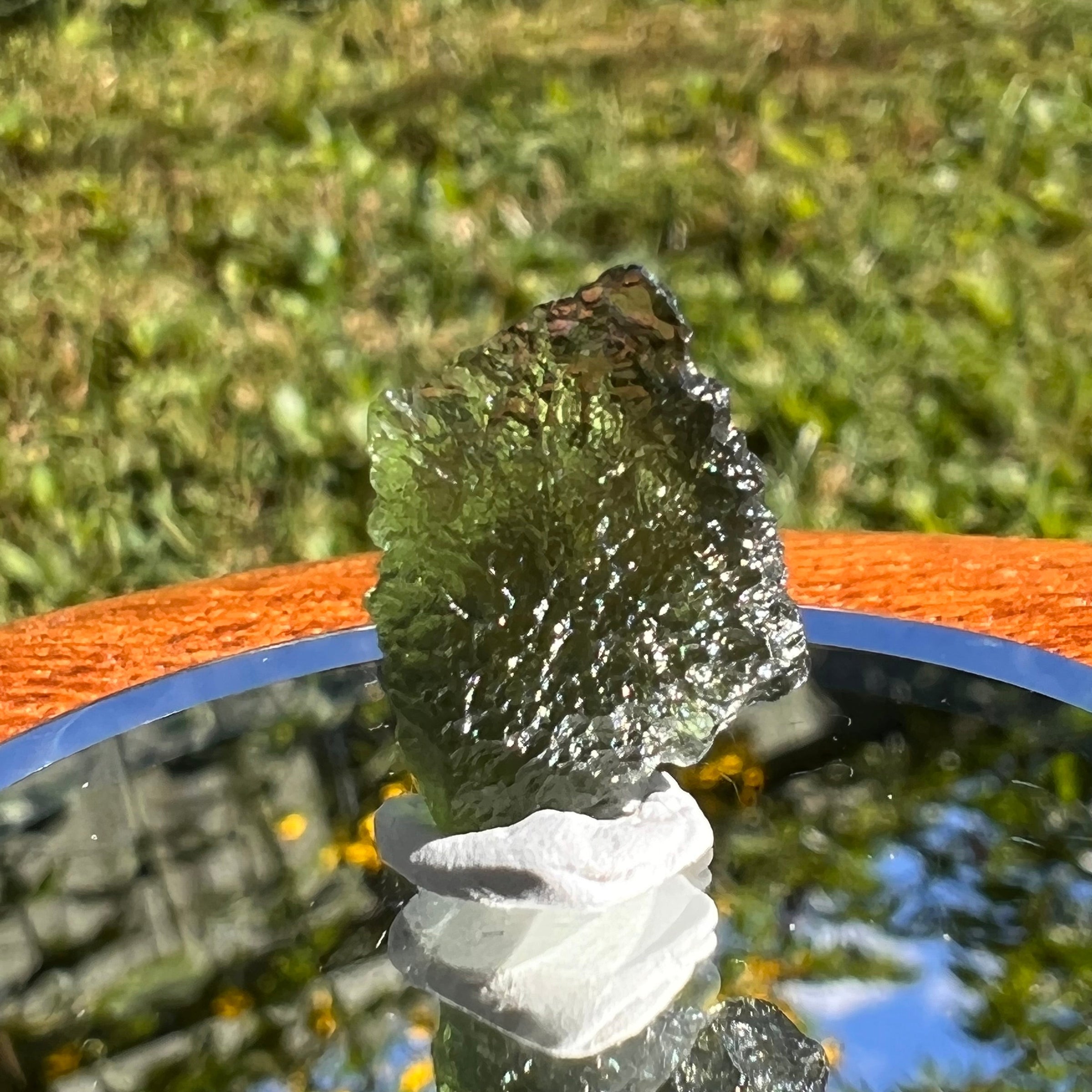 Moldavite 1.4 grams #1473-Moldavite Life