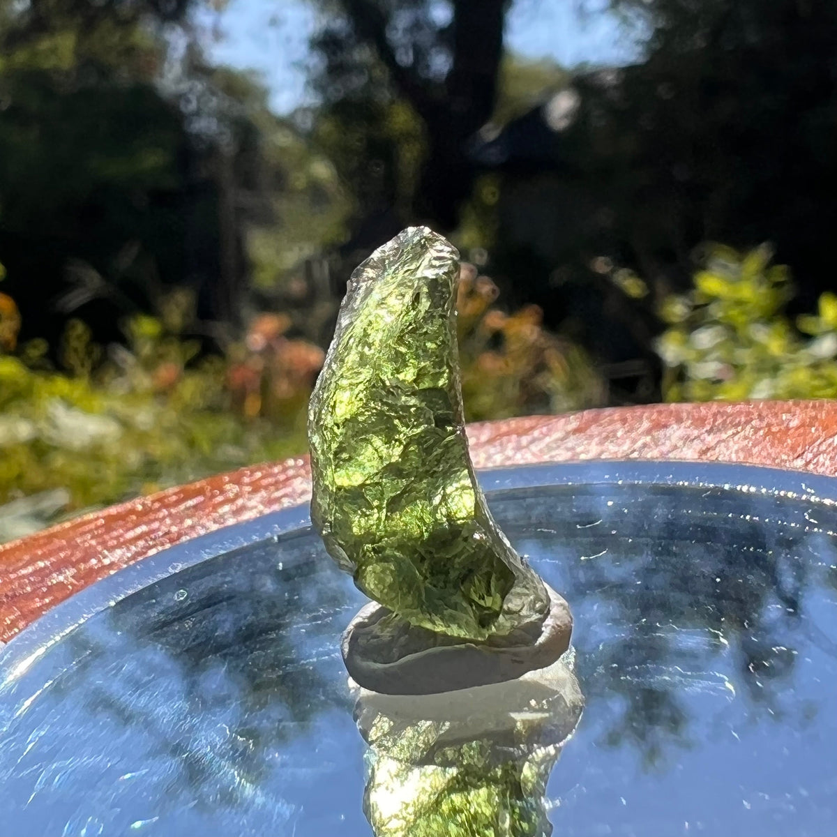 Moldavite 1.4 grams #1588-Moldavite Life