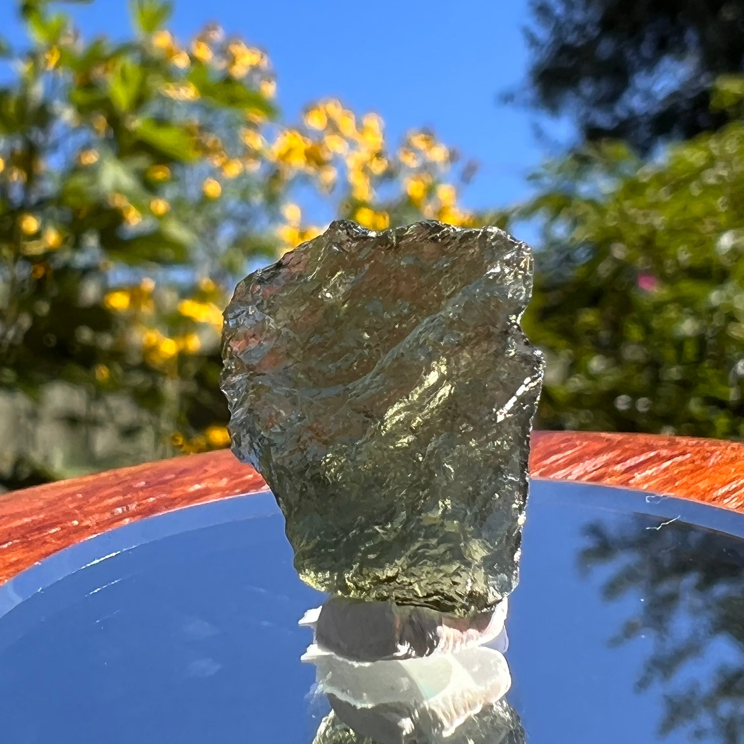 Moldavite 1.4 grams #1591-Moldavite Life