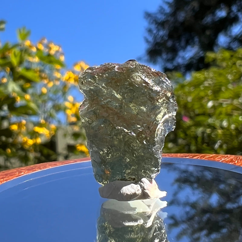 Moldavite 1.4 grams #1591-Moldavite Life