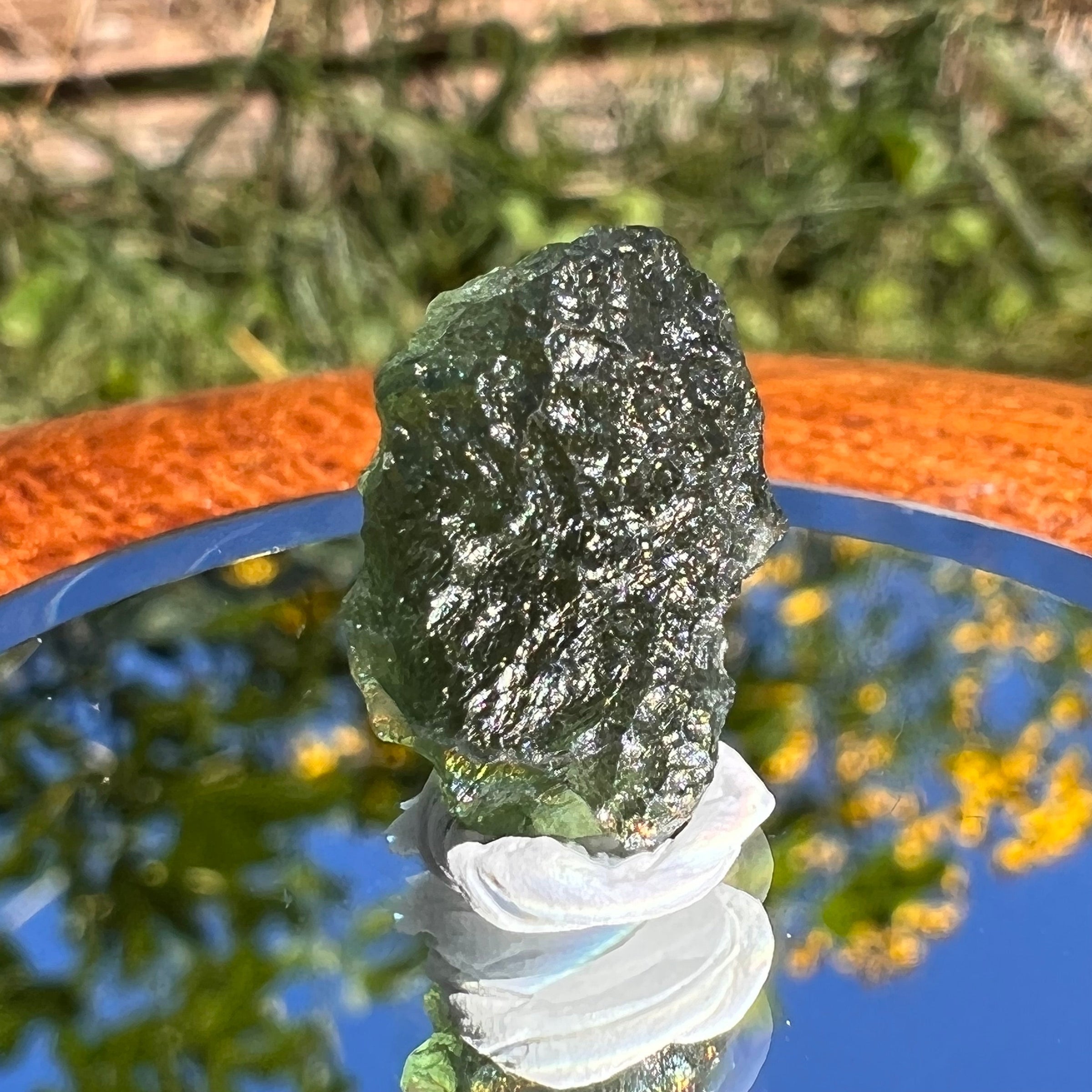 Moldavite 1.5 grams #1516-Moldavite Life