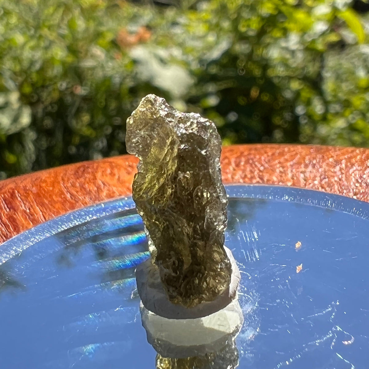 Moldavite 1.5 grams #1556-Moldavite Life