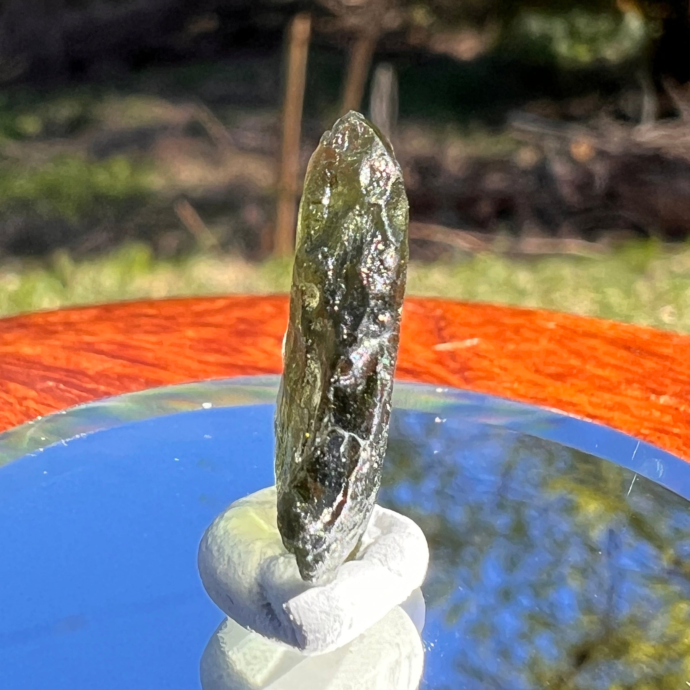 Moldavite 1.5 grams #1658-Moldavite Life