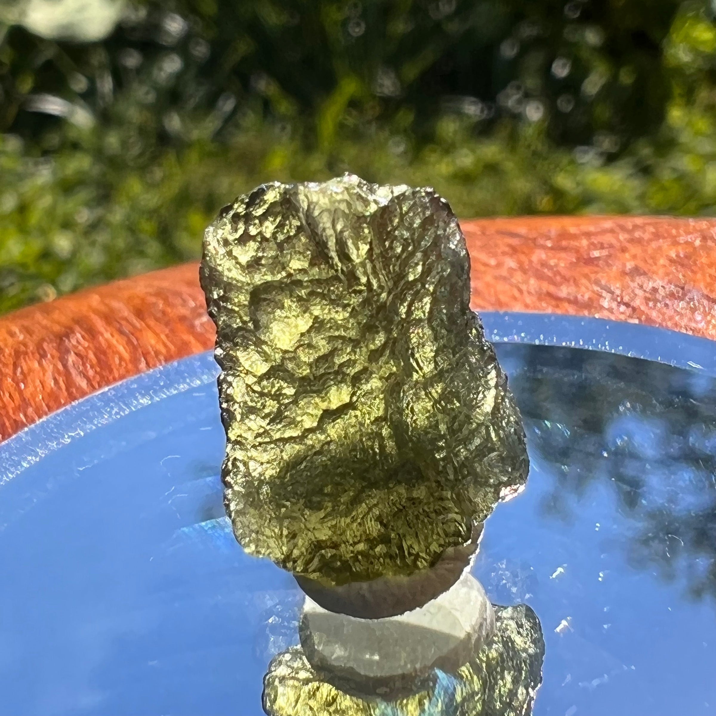 Moldavite 1.6 grams #1478-Moldavite Life