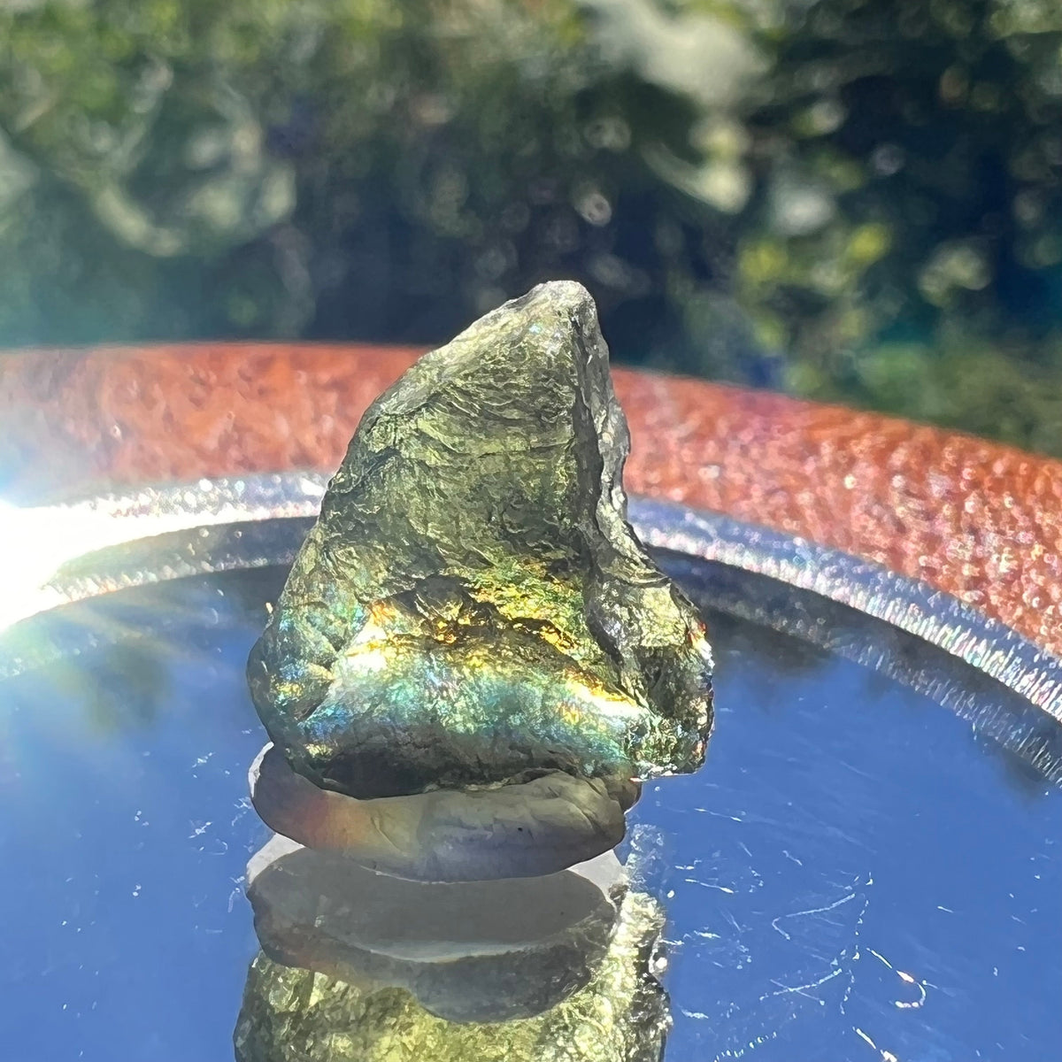 Moldavite 1.6 grams #1554-Moldavite Life