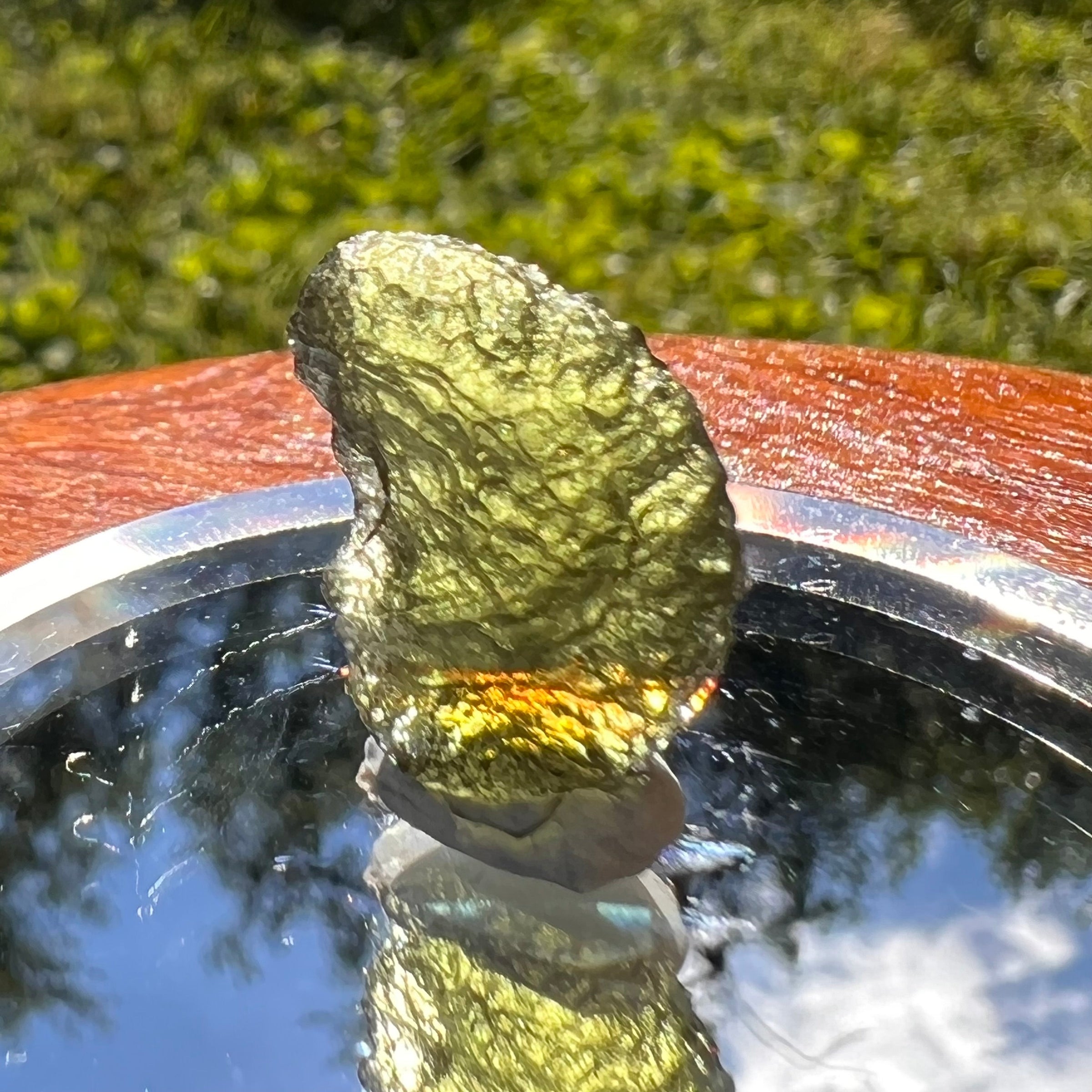 Moldavite 1.7 grams #1468-Moldavite Life