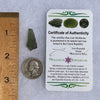 Moldavite 1.7 grams #1531-Moldavite Life