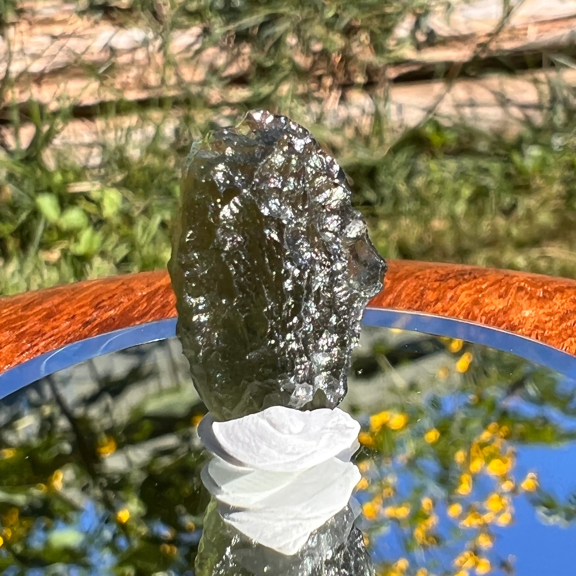 Moldavite 1.7 grams #1532-Moldavite Life
