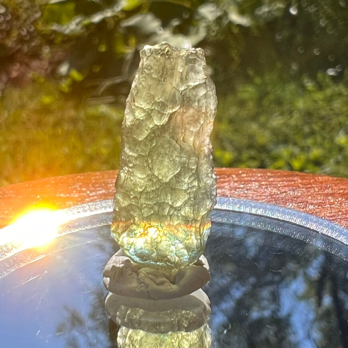 Moldavite 1.7 grams #1575-Moldavite Life