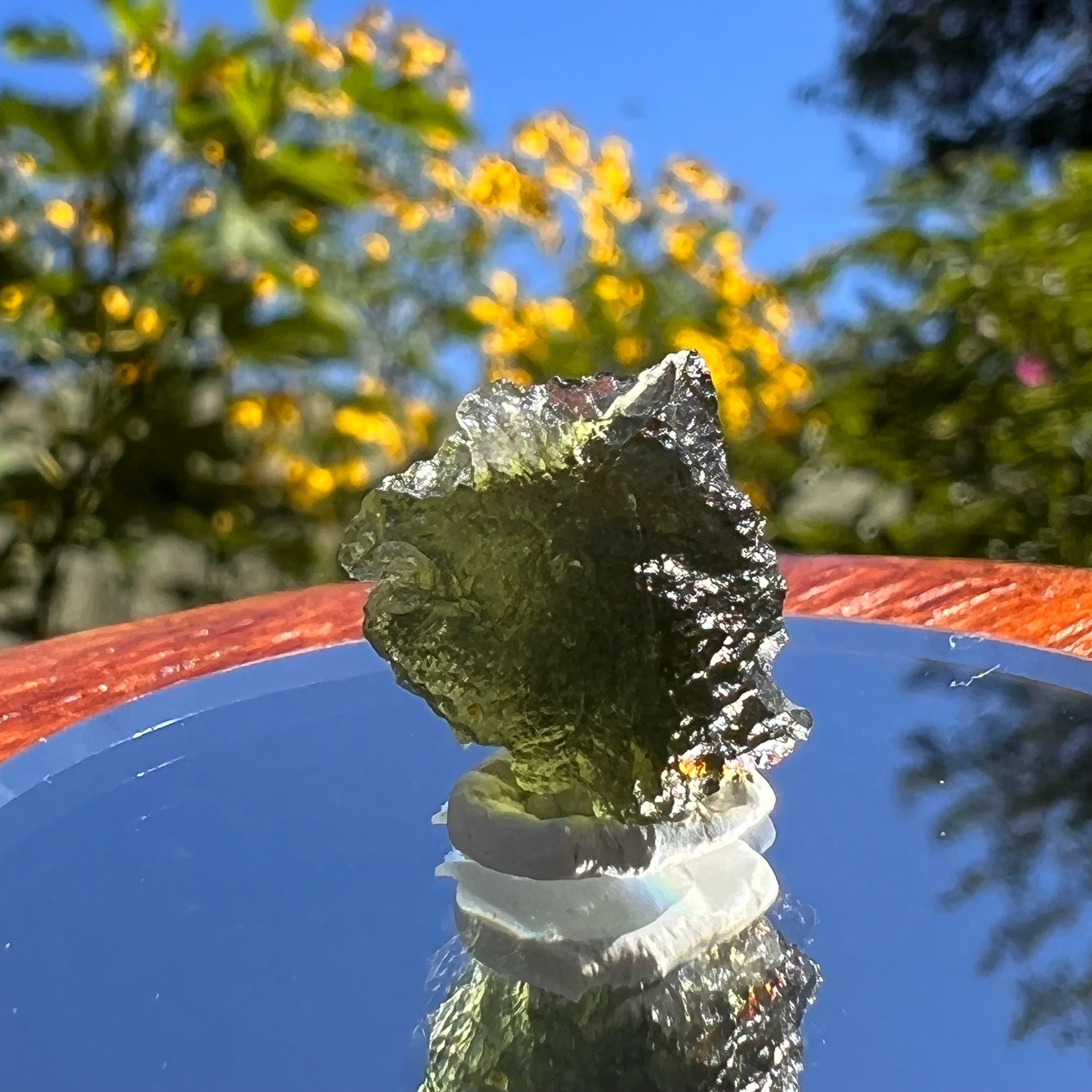 Moldavite 1.7 grams #1593-Moldavite Life