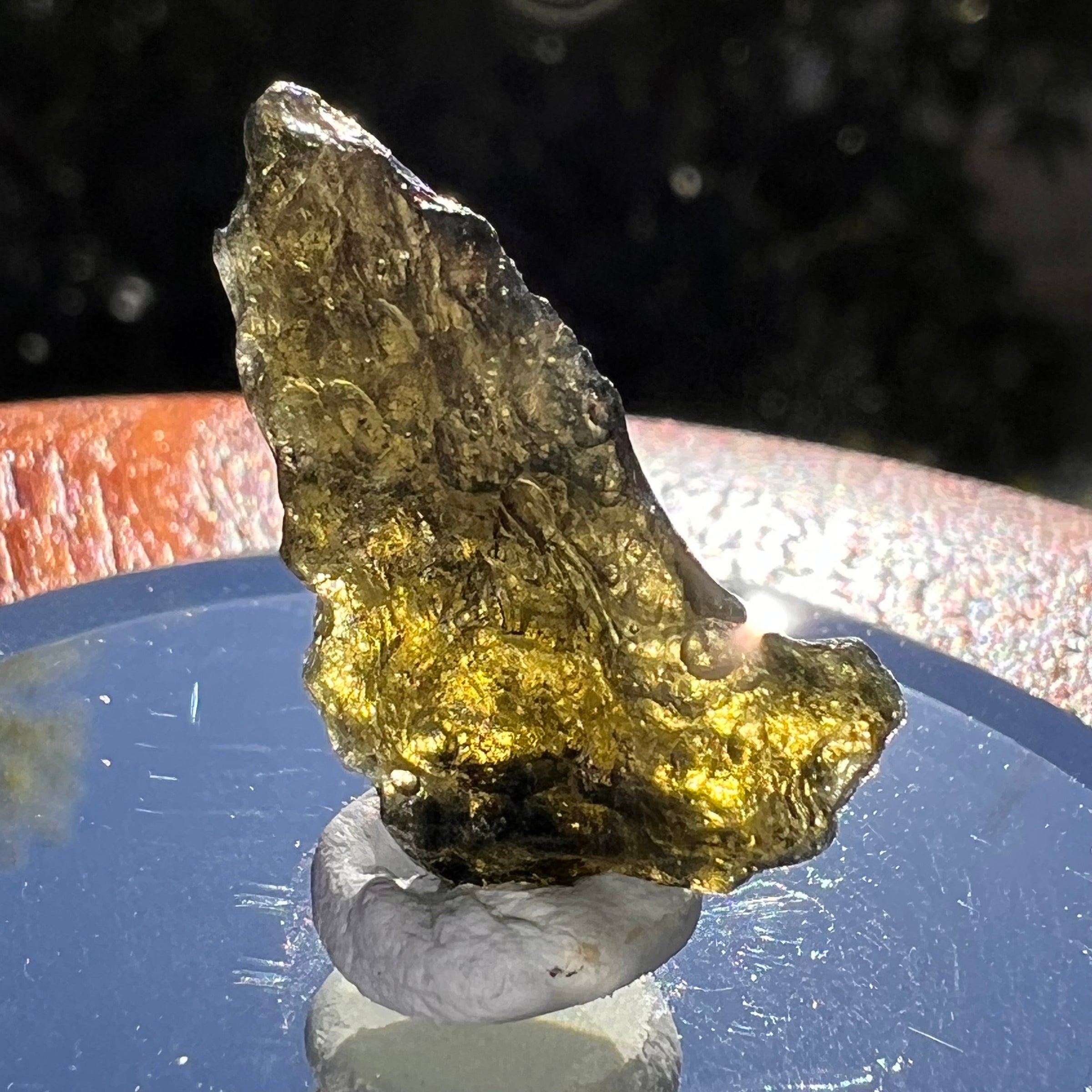 Moldavite 1.7 grams #1657-Moldavite Life