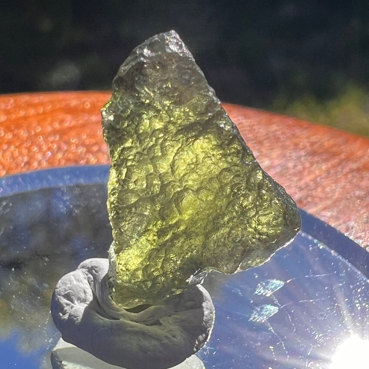 Moldavite 1.7 grams #1659-Moldavite Life