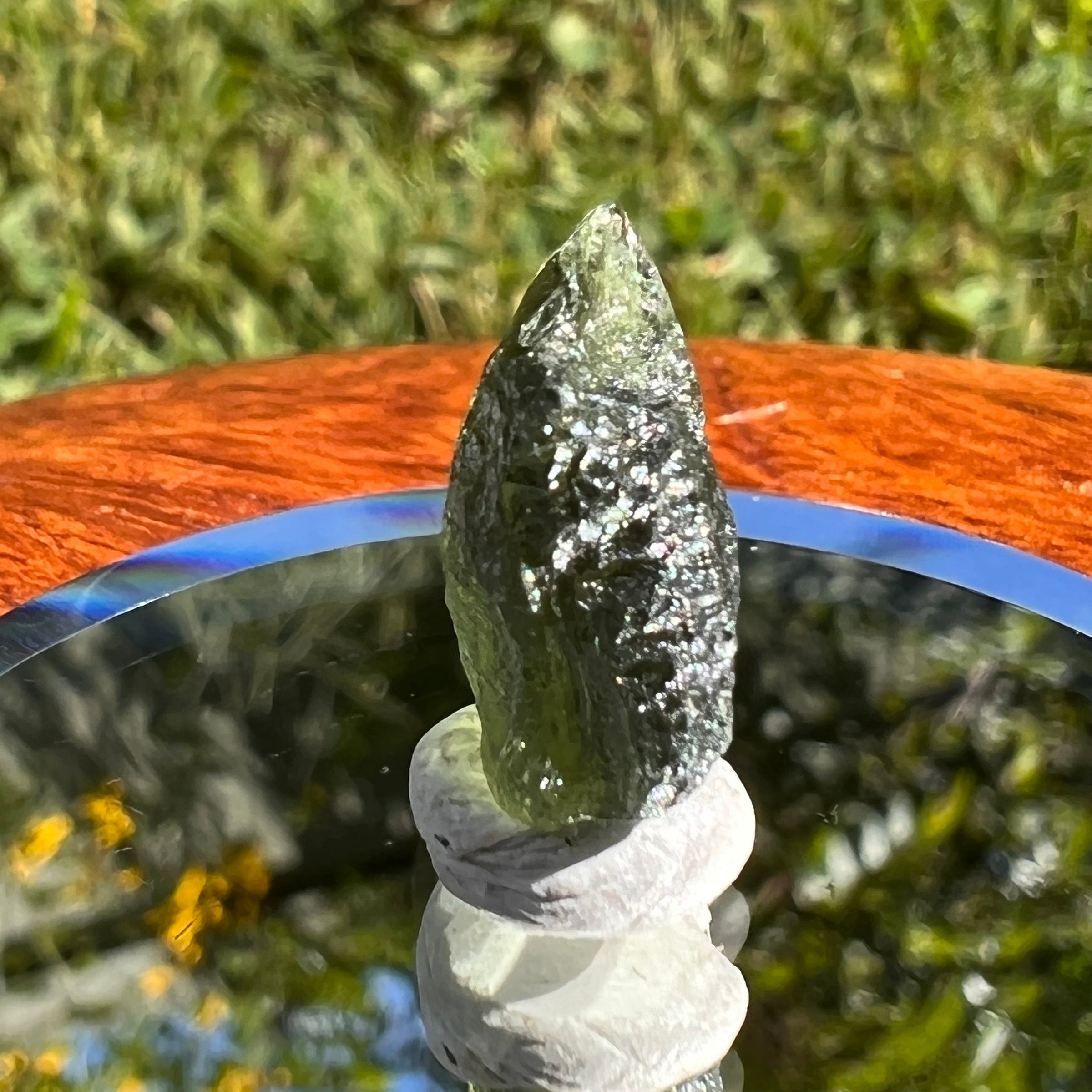 Moldavite 1.8 grams #1450-Moldavite Life