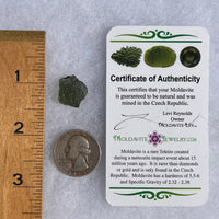 Moldavite 1.8 grams #1450-Moldavite Life