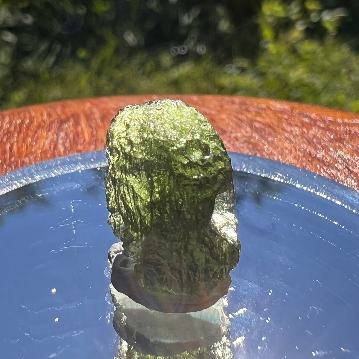 Moldavite 1.8 grams #1496-Moldavite Life