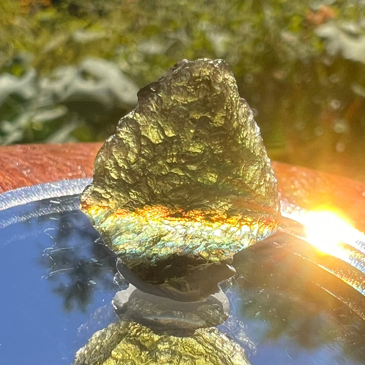 Moldavite 1.8 grams #1527-Moldavite Life