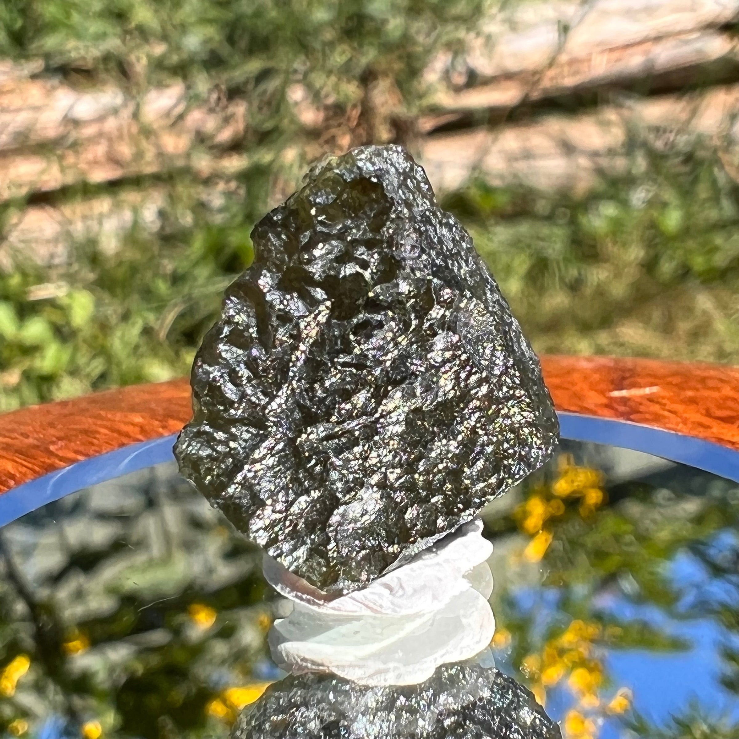 Moldavite 1.8 grams #1527-Moldavite Life