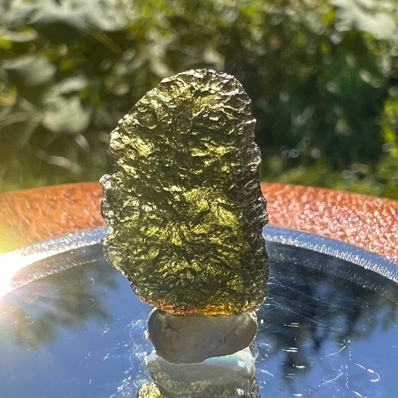 Moldavite 1.9 grams #1497-Moldavite Life