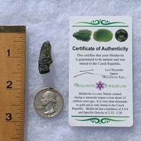 Moldavite 2.37 grams M1375-Moldavite Life