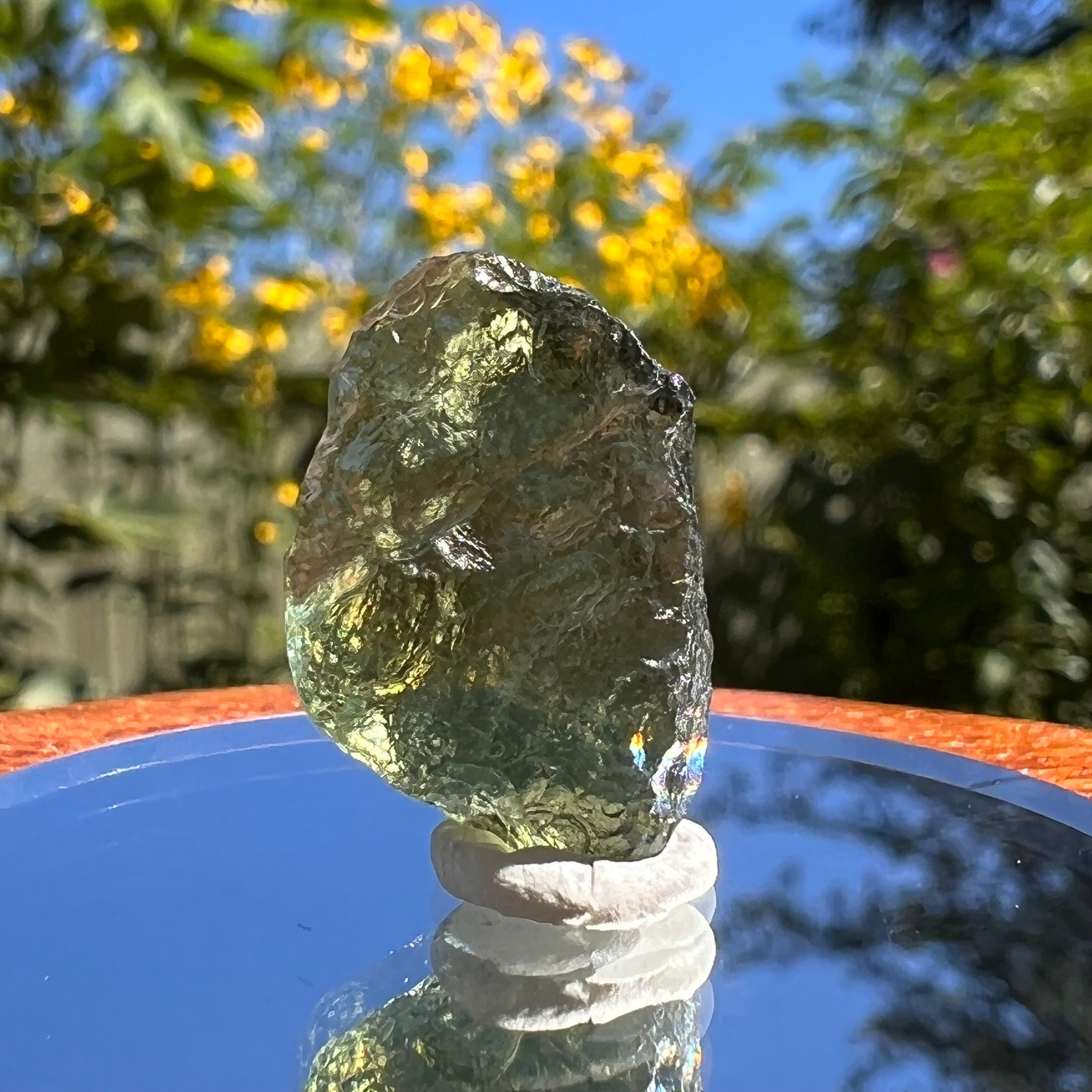 Moldavite 2.1 grams #1577-Moldavite Life