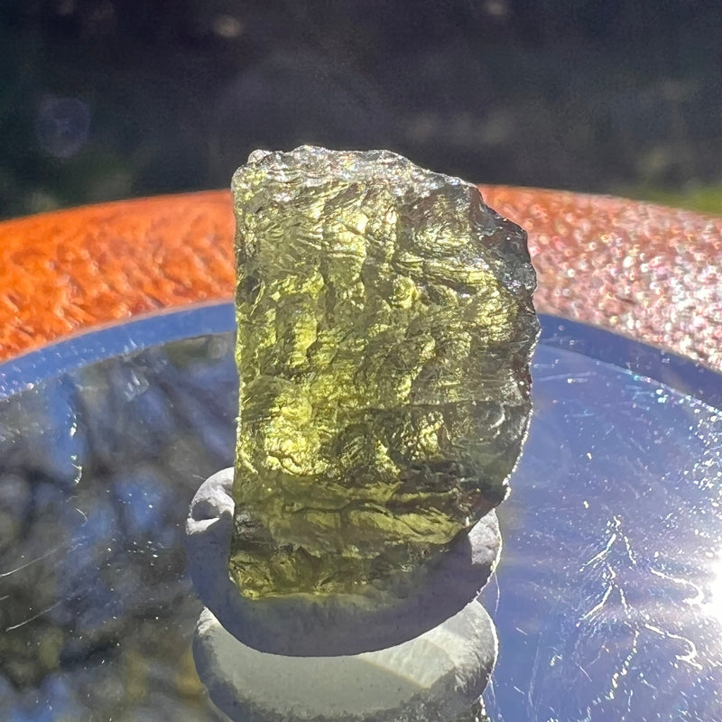 Moldavite 2.1 grams #1654-Moldavite Life